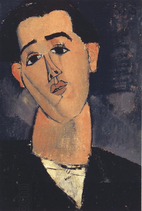 Amedeo Modigliani Portrait of Juan Gris (mk39) China oil painting art